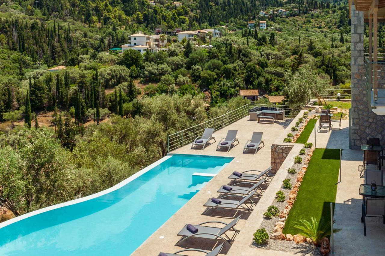 Mylos Mountain Villas- Villa Giorgio อาโยส นิกีตัส ภายนอก รูปภาพ