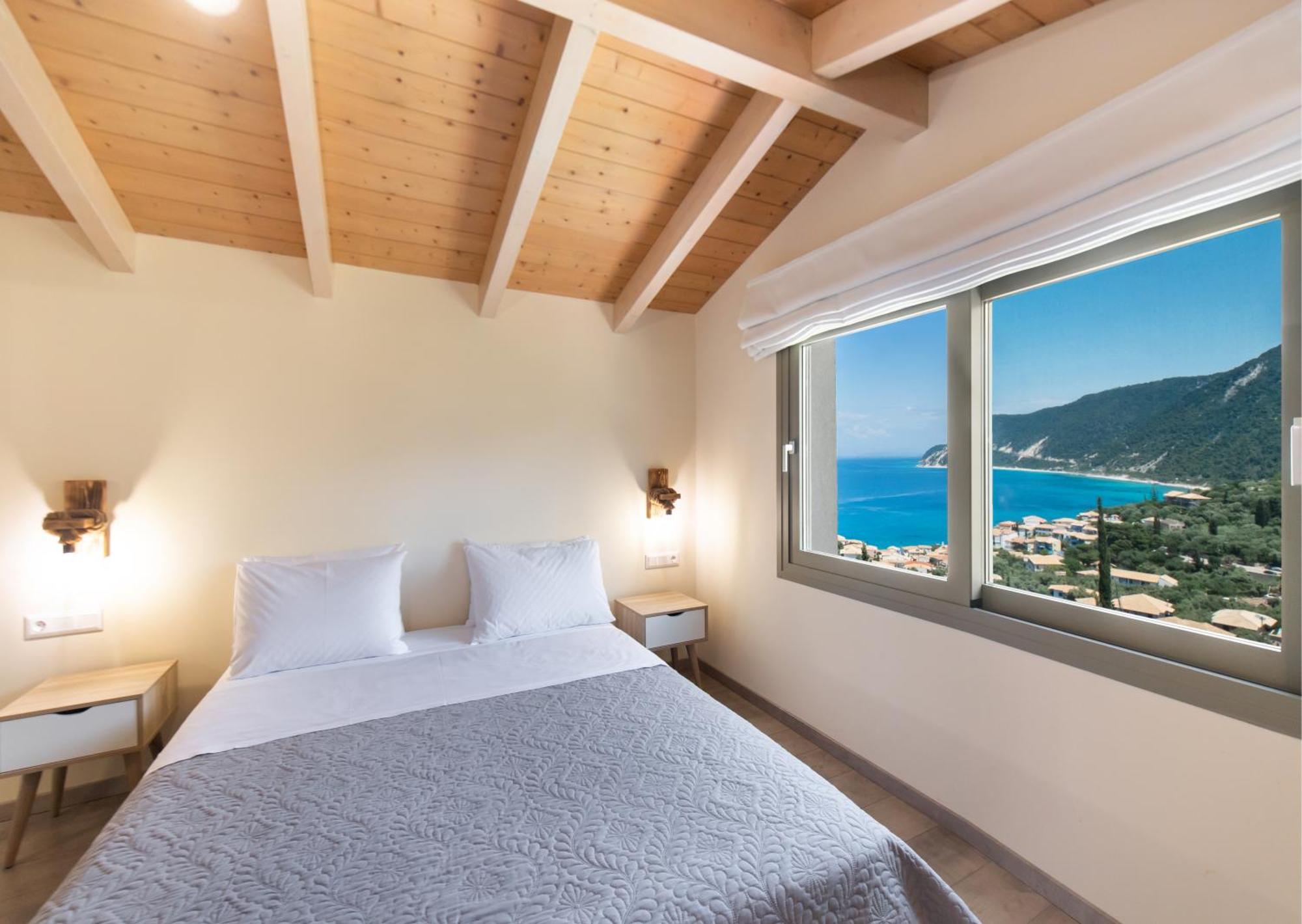 Mylos Mountain Villas- Villa Giorgio อาโยส นิกีตัส ภายนอก รูปภาพ